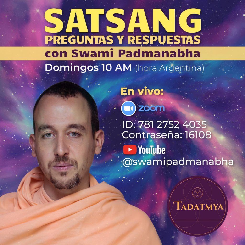 Events Swami Padmanabha